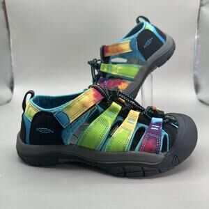 Keen Newport H2 Tie Dye Youth Size 2 US  Water Sandals Washable Outdoor